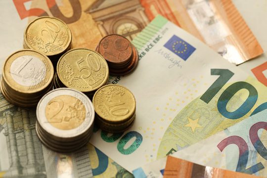 euros money b